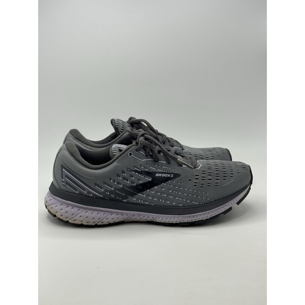 Brooks Ghost 13 Womens Running Shoes Grey 1203381B084 Size 9 Medium B